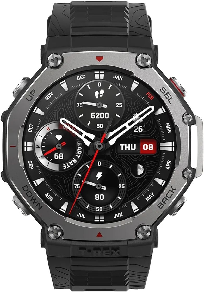 Social Amazfit T-Rex 3 Outdoor Smartwatch 48 mm Pantalla AMOLED