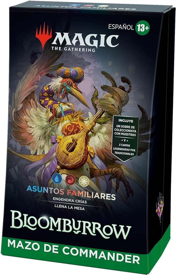 Juego Mazo de Commander de Bloomburrow, de Magic: The Gathering - Asuntos familiares