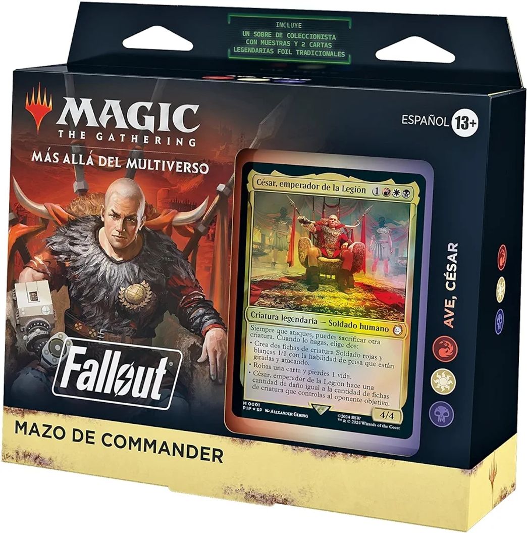 Game Magic The Gathering - Mazo de Commander - Fallout: Ave, César