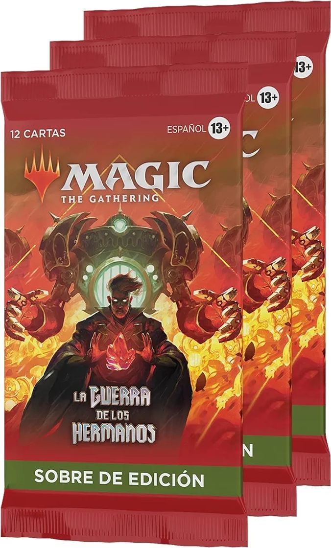 Game Magic The Gathering 3 Sobres de Edición de La Guerra de los