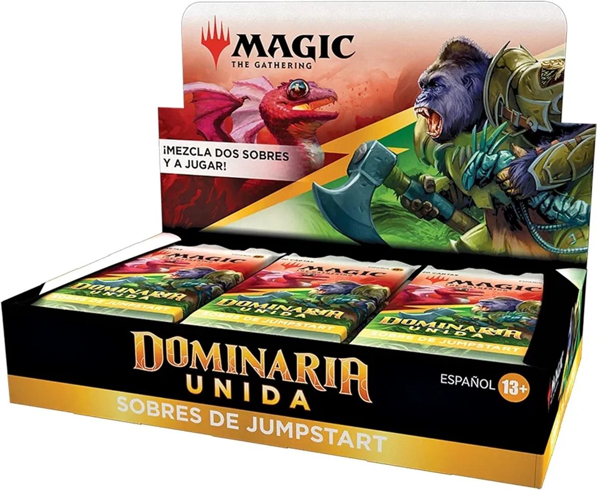 Juego Magic The Gathering Caja de Sobres de Jumpstart de Dominaria Unida, 18