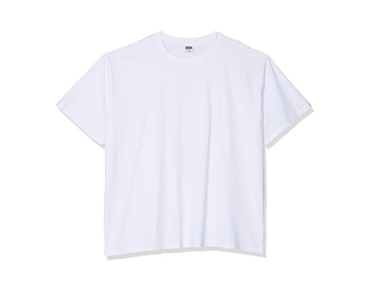 Moda Urban Classics Heavy Oversized Tee, Camiseta Hombre, Blanco