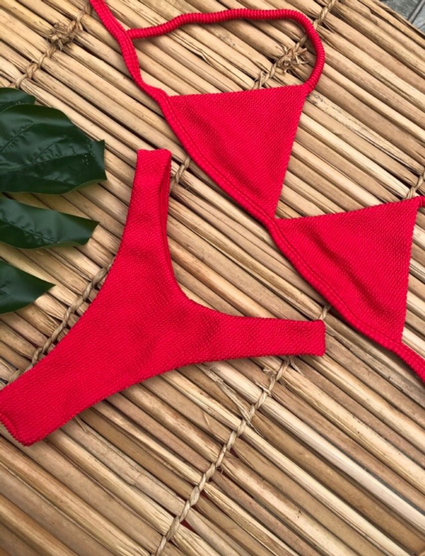 Moda Mônaco fixo vermelho 