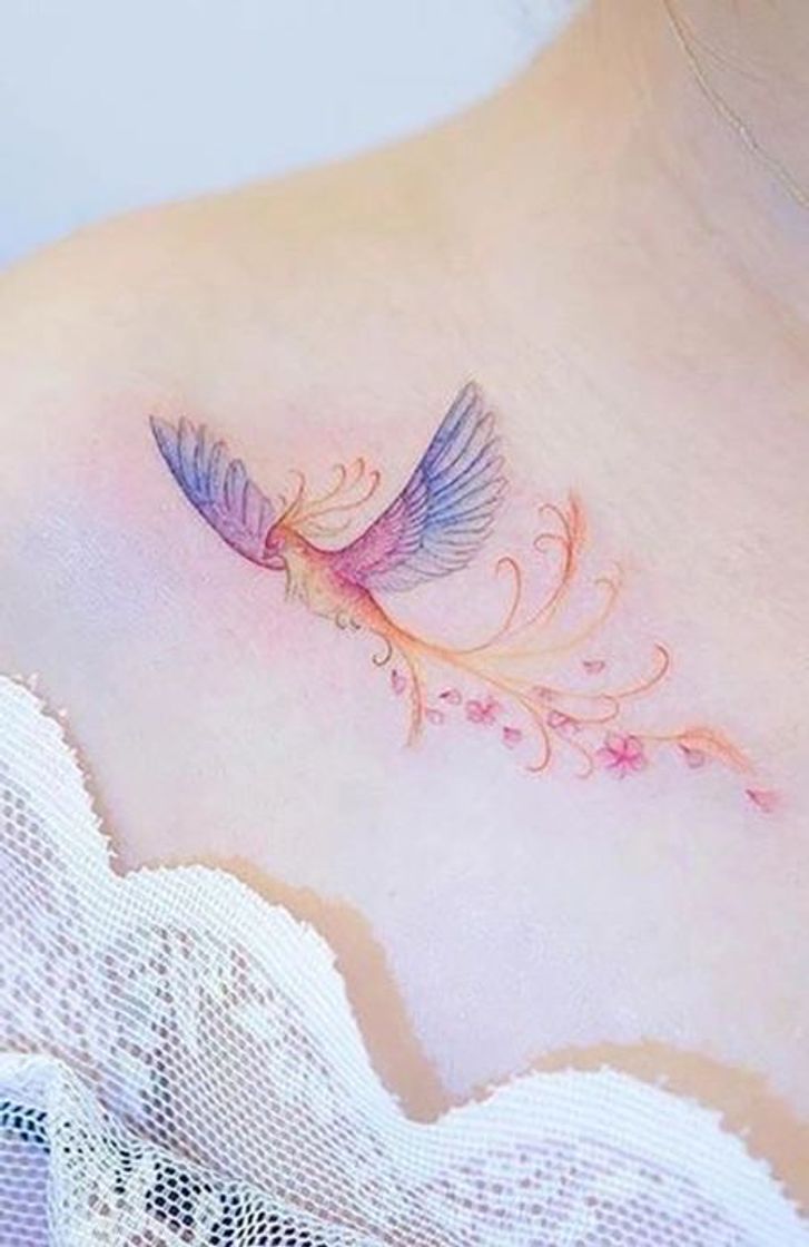 Fashion Tatuagem delicada 