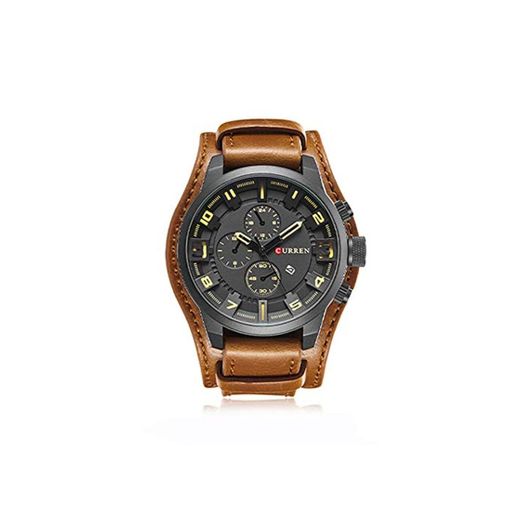 Lasamot 8225 Cuarzo Reloj de Moda Hombre Reloj Marca de fábrica Superior