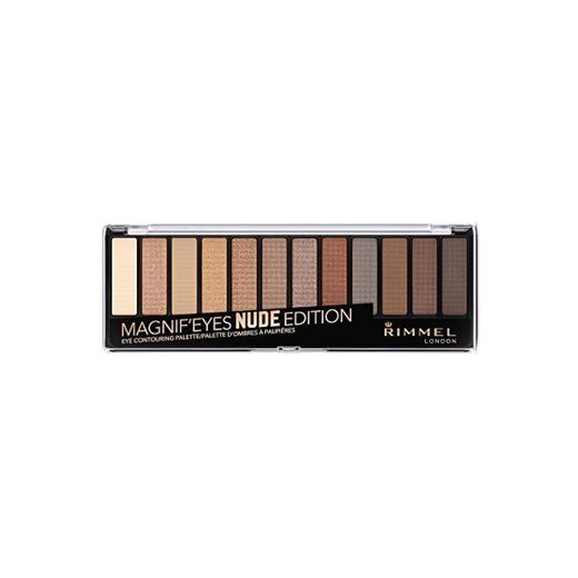 Rimmel London Magnifeyes Palette Nude Edition Paleta de Sombras Tono 1-100 gr