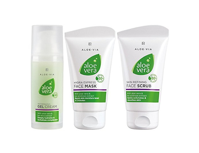 Beauty LR Aloe Via Aloe Vera de limpieza y los Restos Set