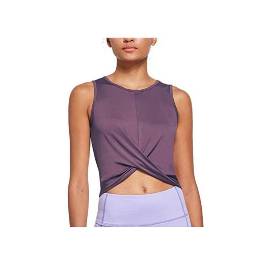 Ogeenier Camisetas Tirantes Mujer Deportiva Running Crop Top