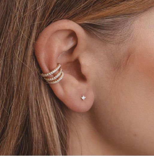 ear cuff triple