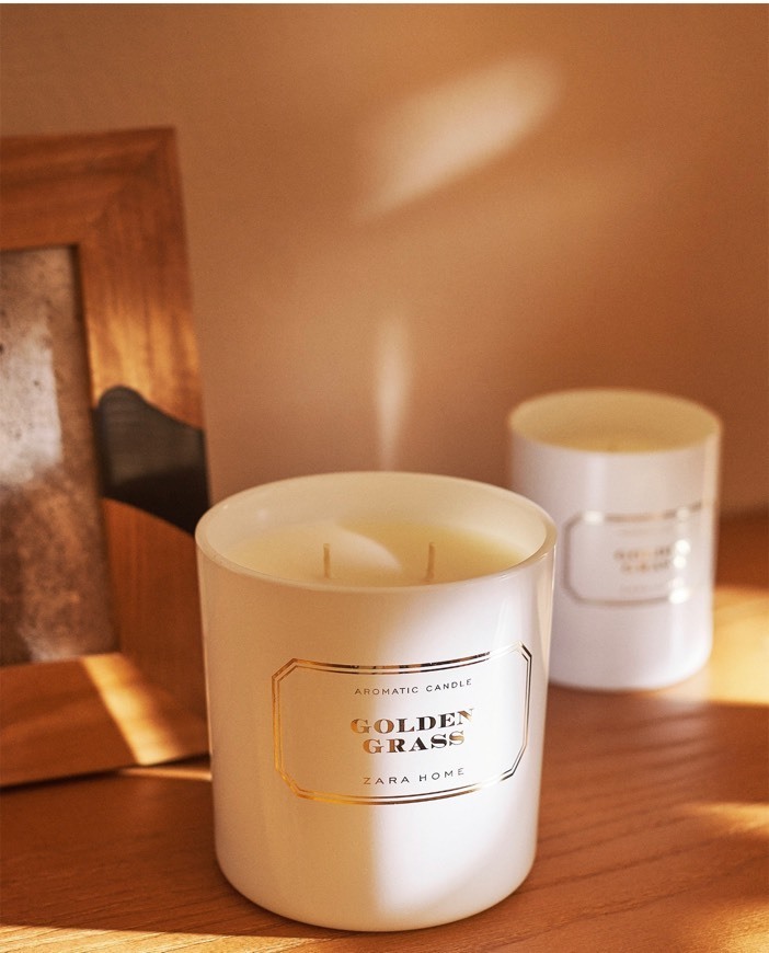 Vela aromática Golden Grass 