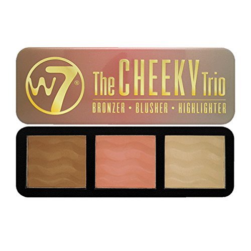 Beauty W7 The Cheeky Trío Paleta 3 en 1 con Bronceador