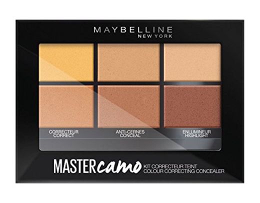 Maybelline New York Master Camo - Kit corrector para tono de piel