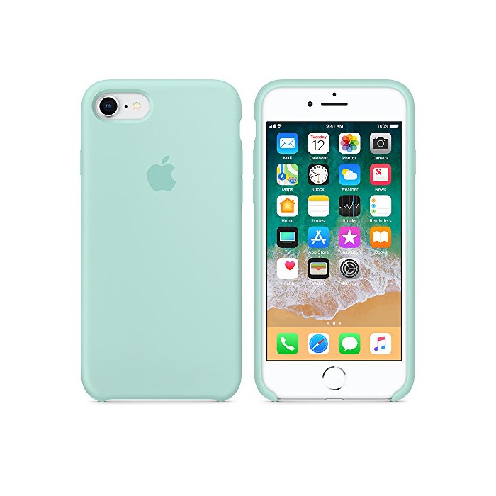 Social Funda para iPhone 7/8 Carcasa Silicona Suave Colores del Caramelo con Superfino
