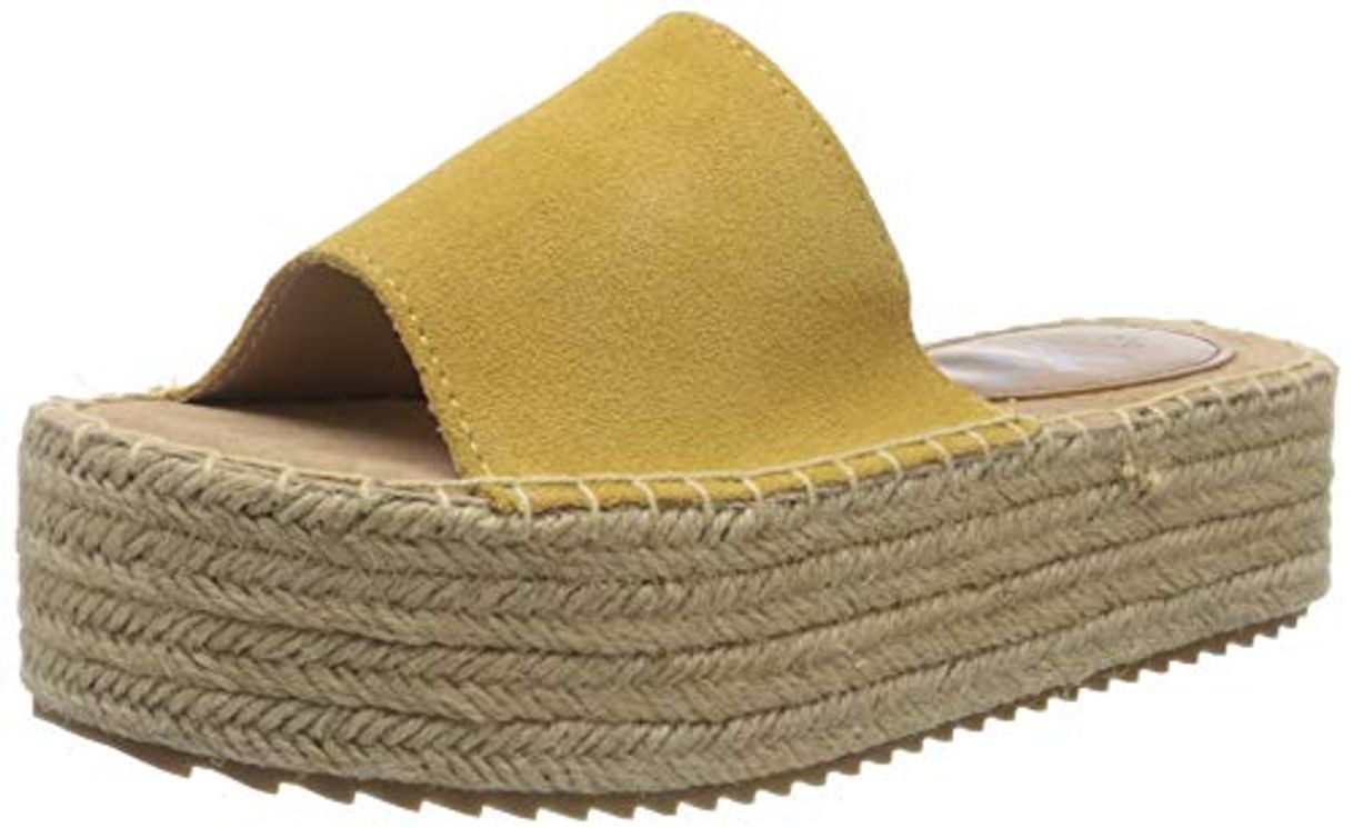 Product XTI 49133.0, Sandalias con Plataforma para Mujer, Amarillo