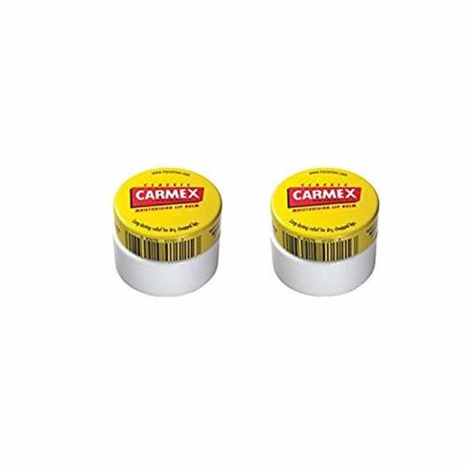 Carmex Lip Balm Original, Cherry o Strawberry 2 Pack - Bálsamo labial