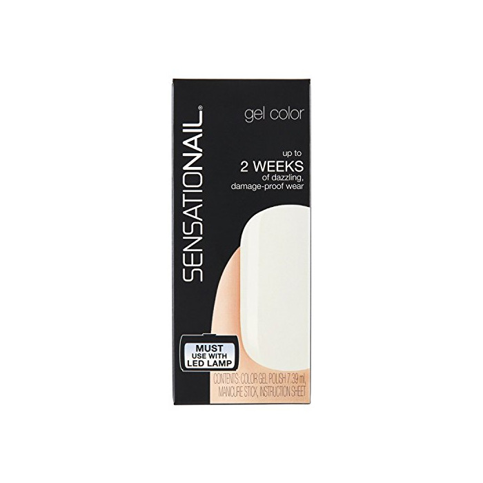 Product Fing'rs Sensationail Gel de Uñas Tono White Lily