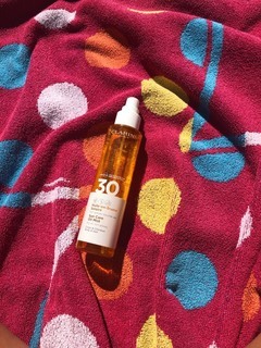 Social Clarins 57938 Sol Cuerpo Aceite Bruma Ac Seco Alta Protection Uvb 30