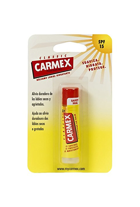 Beauty Carmex Cherry Tube,  Bálsamo labial, cereza, 6 pack