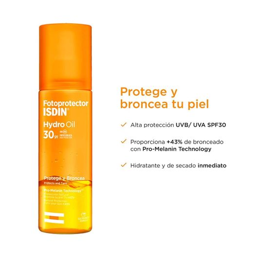 Fotoprotector ISDIN HydroOil SPF 30 