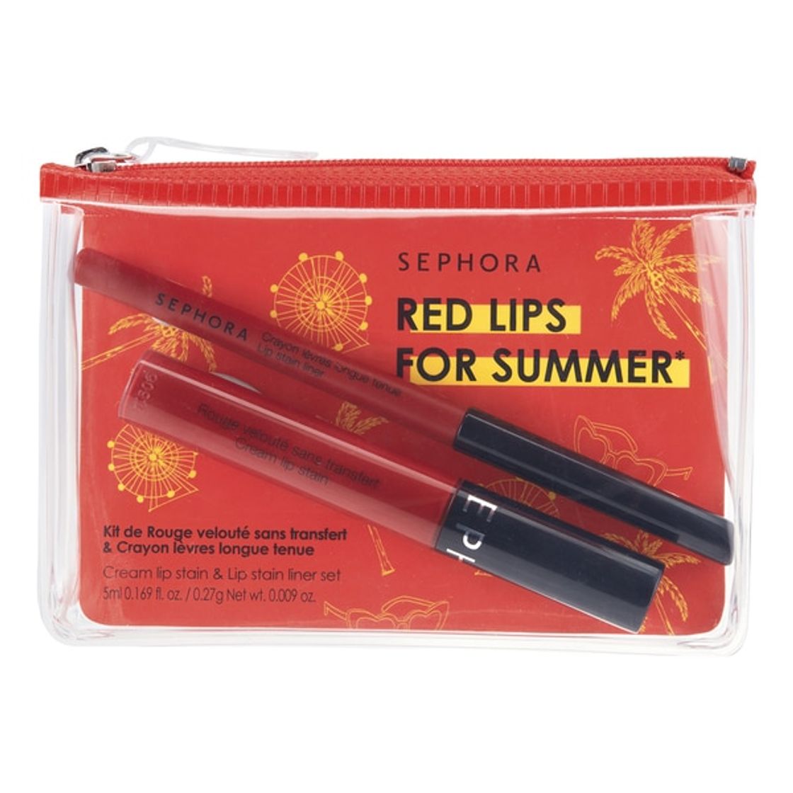 Social Red Lips for Summer - KIT Labiales of SEPHORA COLLECTION.