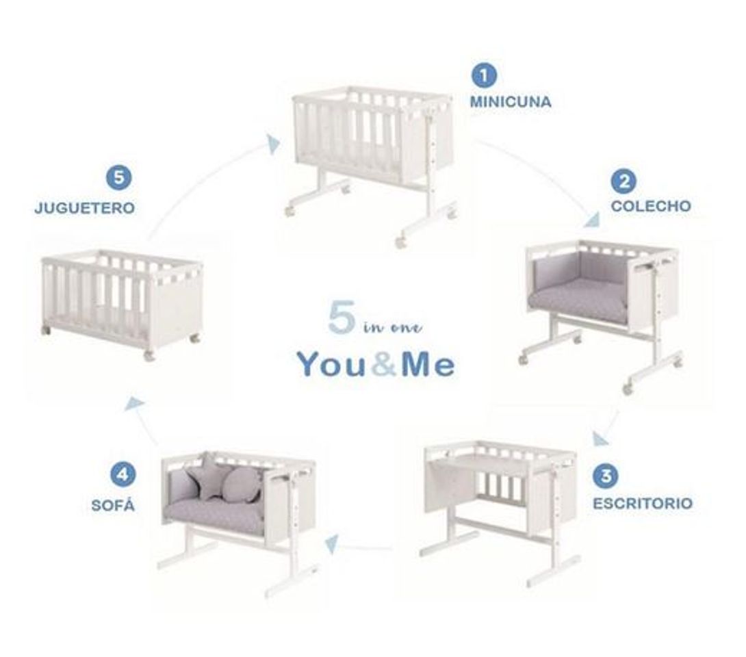 Moda Mini Berço Cosleeping You & Me Micuna 0m+