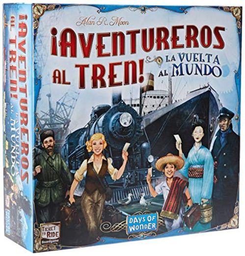 Days of Wonder-¡ ¡ Aventureros Al Tren-La Vuelta Al Mundo - Español,