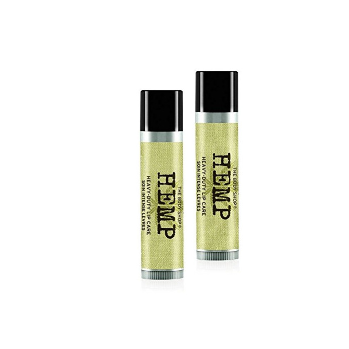 Belleza El cuerpo Shop cáñamo labios care-hemp balm-hemp de labios pintalabios 4.2 g - Pack de