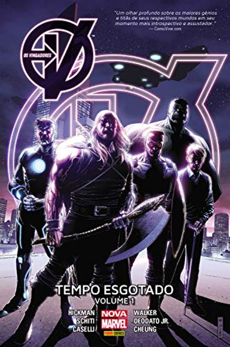 Book Os Vingadores: tempo esgotado v. 1