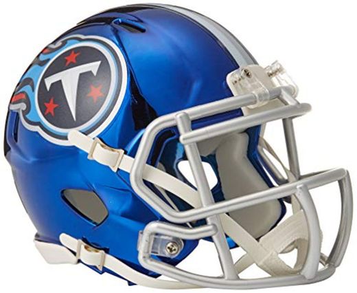 Riddell NFL TENNESSEE TITANS Chrome Speed Mini Football Helmet