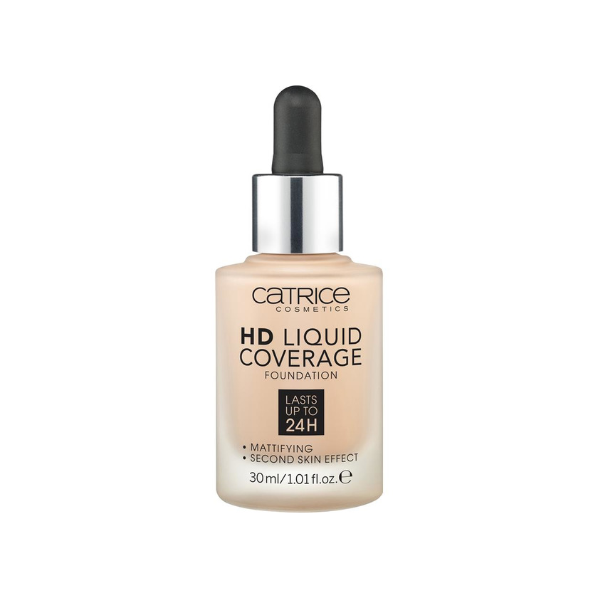 Beauty Catrice hd foundation sand beige 030 coverage liquid 30 ml.