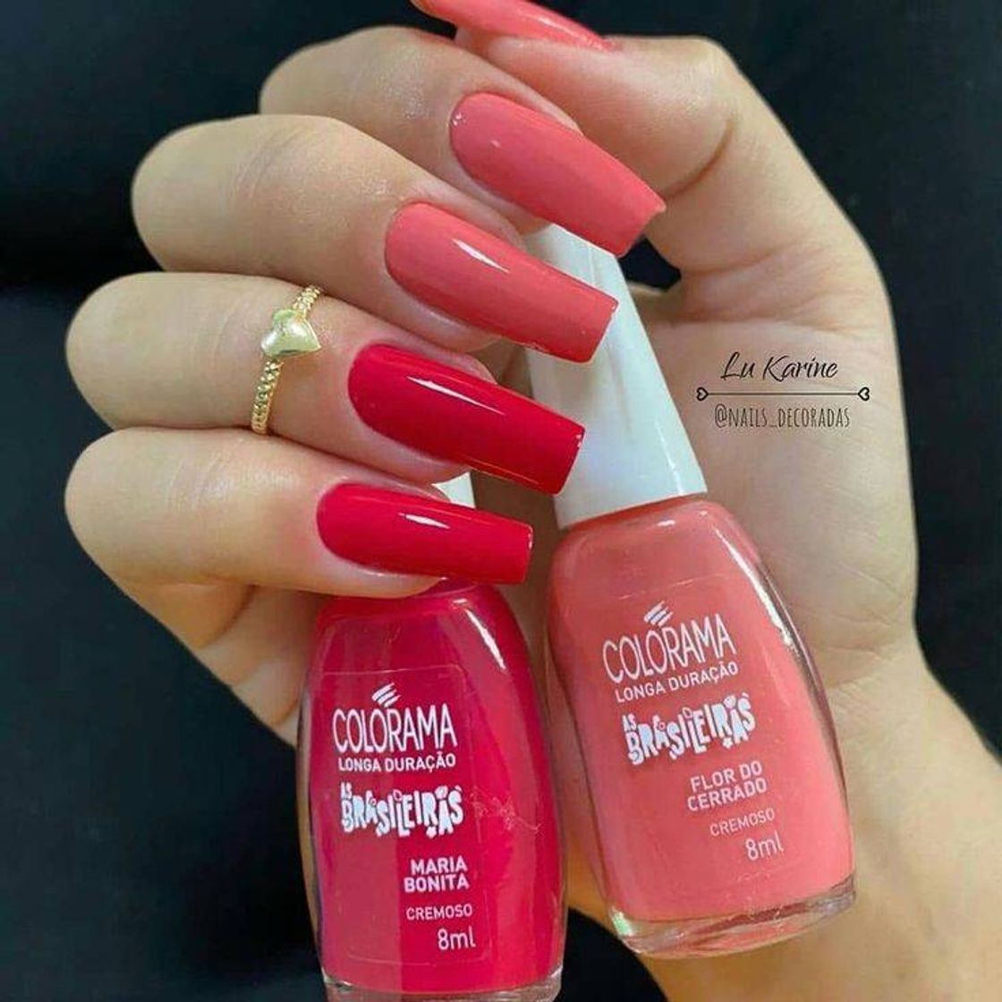 Moda Cores intensas..❤️🧡💅