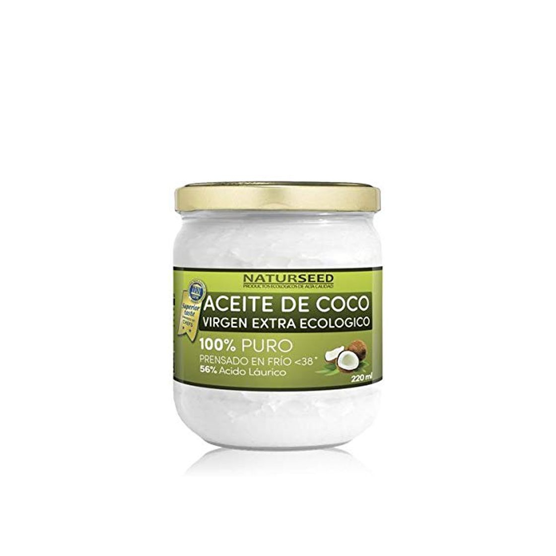 Product Naturseed Aceite de coco - Virgen Extra Organico