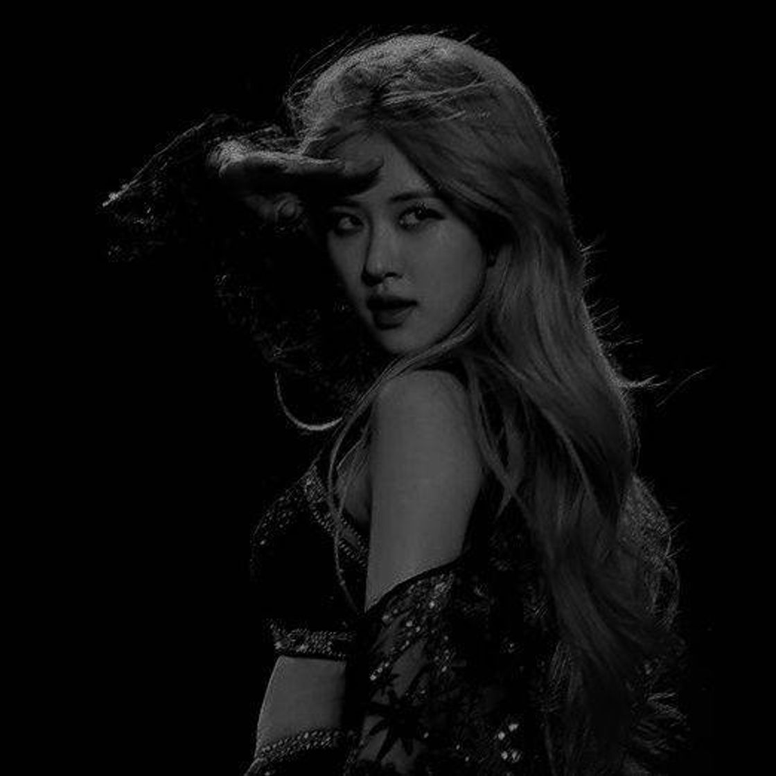 Fashion kpop dark icon rosé BLACKPINK