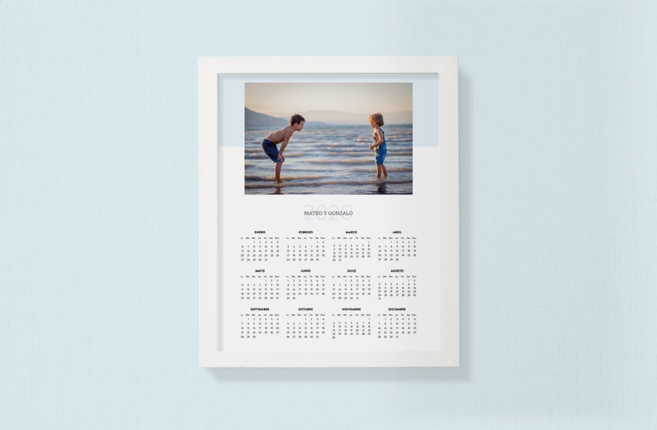 Producto Calendario personalizado