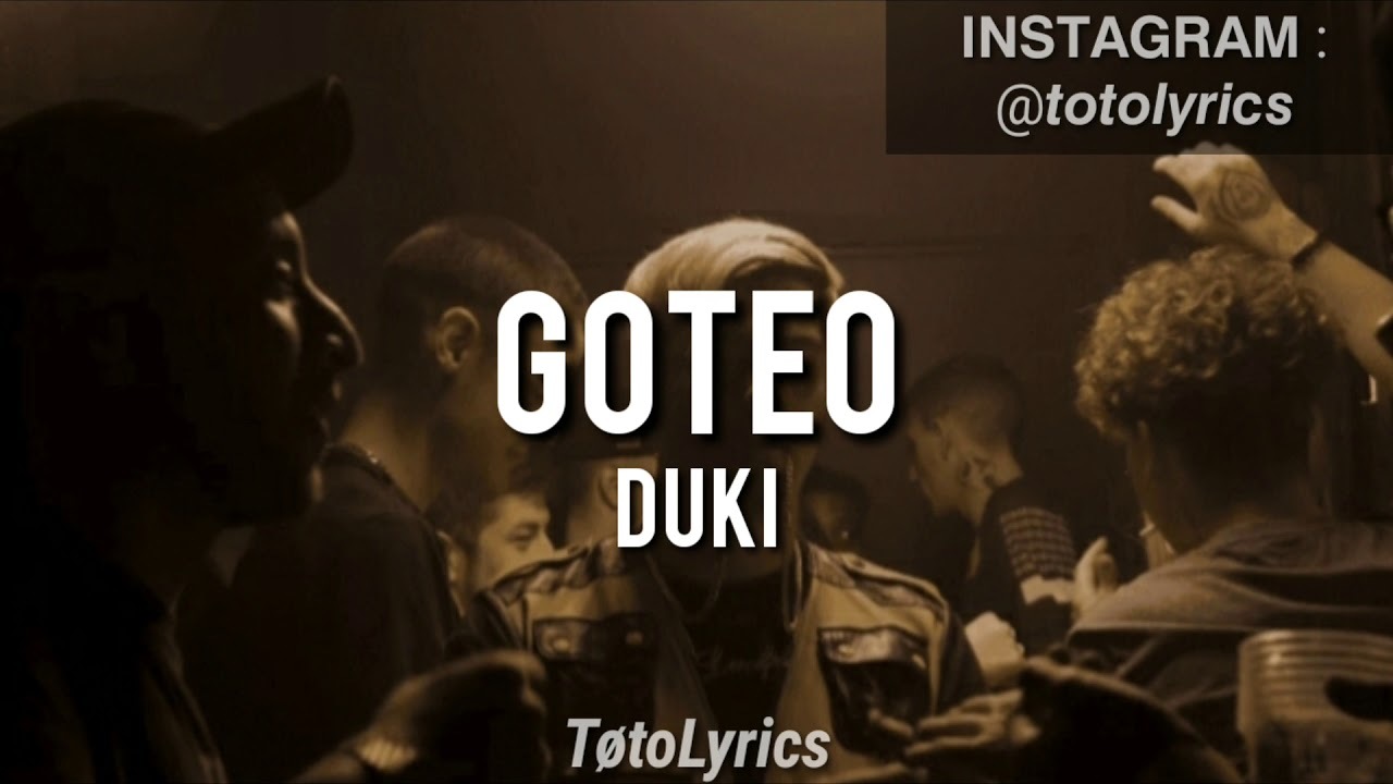 Moda DUKI - Goteo (Video Oficial) - YouTube