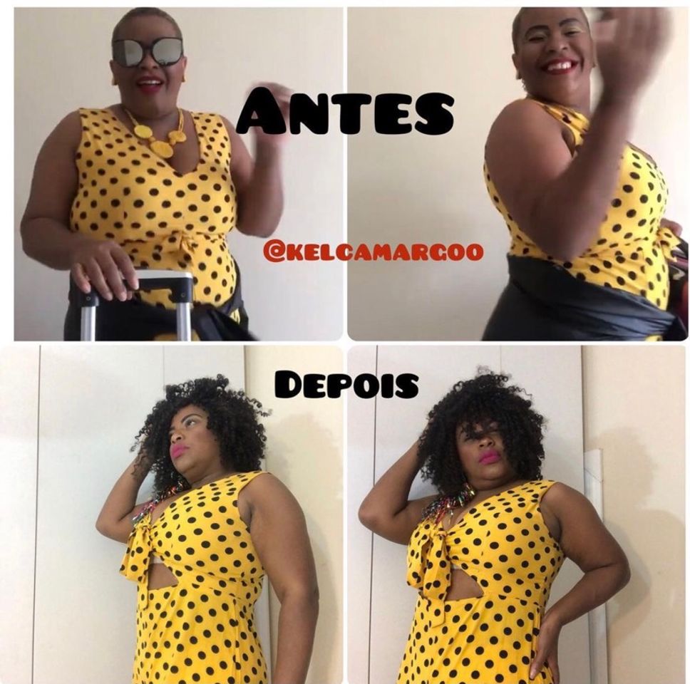 Moda Antes e depois! 