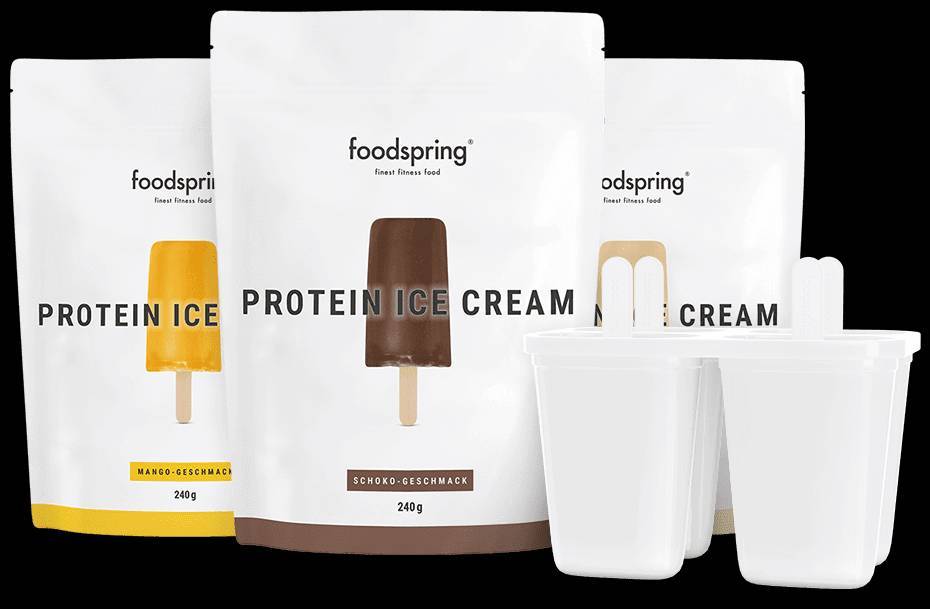 Helado proteico 