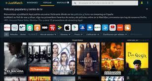 App JustWatch - Películas y Series