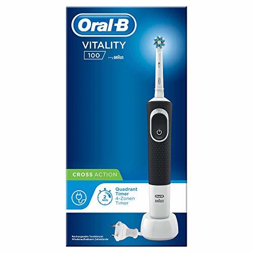 Social Oral-B Vitality 100 Cepillo Eléctrico Recargable con Tecnología de Braun