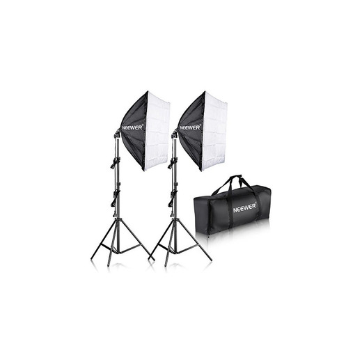 Neewer 700W Pro Fotografía Kit de Iluminación de Luz Softbox  
