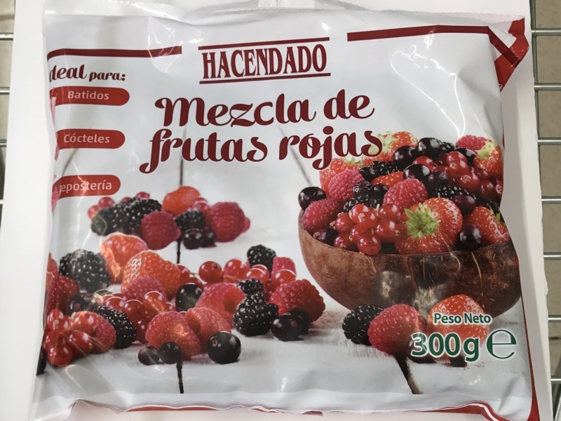Social Frutos rojos congelados
