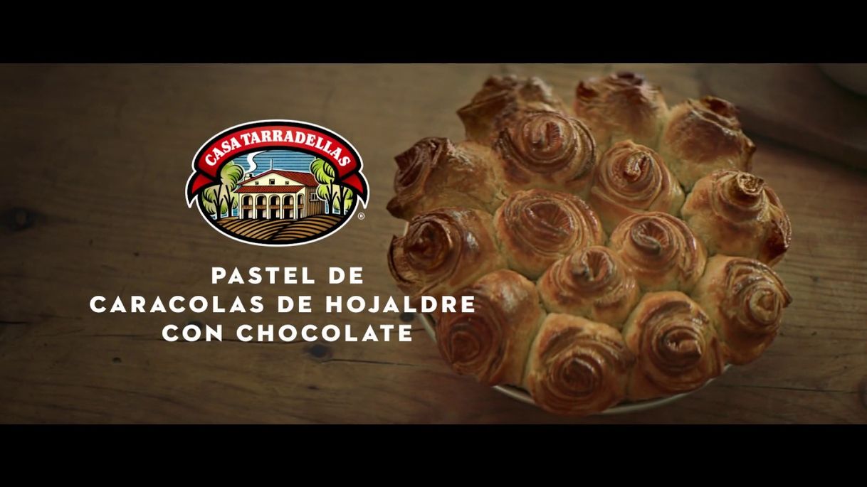 Moda Receta: Pastel de caracolas de hojaldre con chocolate - YouTube