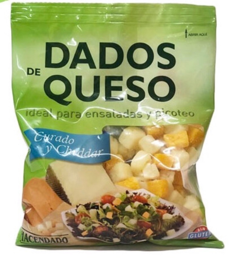 Producto Dados de queso