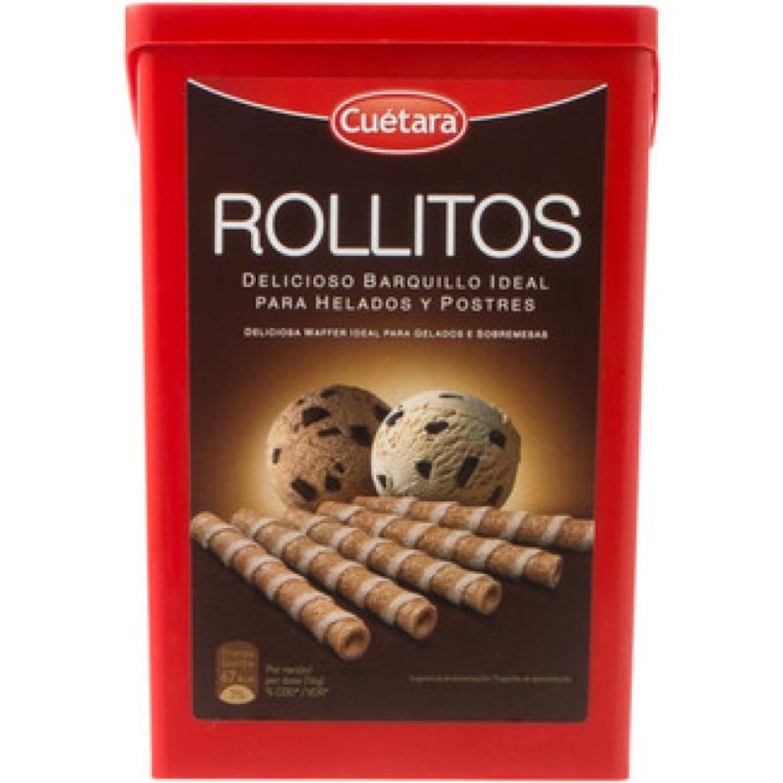 Productos Rollitos de barquillo