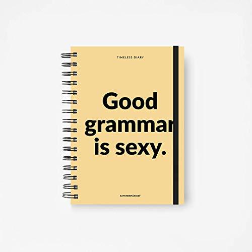 Producto Superbritánico · Agenda Lingüística Atemporal · Good grammar is sexy