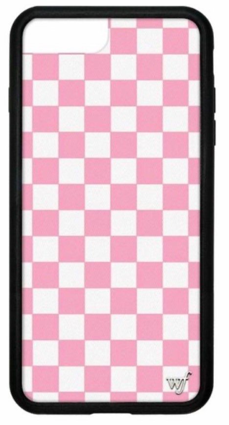 Fashion Pink Checkers iPhone 6+/7+/8+ Plus Case