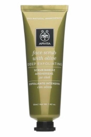 Face Scrub for Deep Exfoliation with Olive