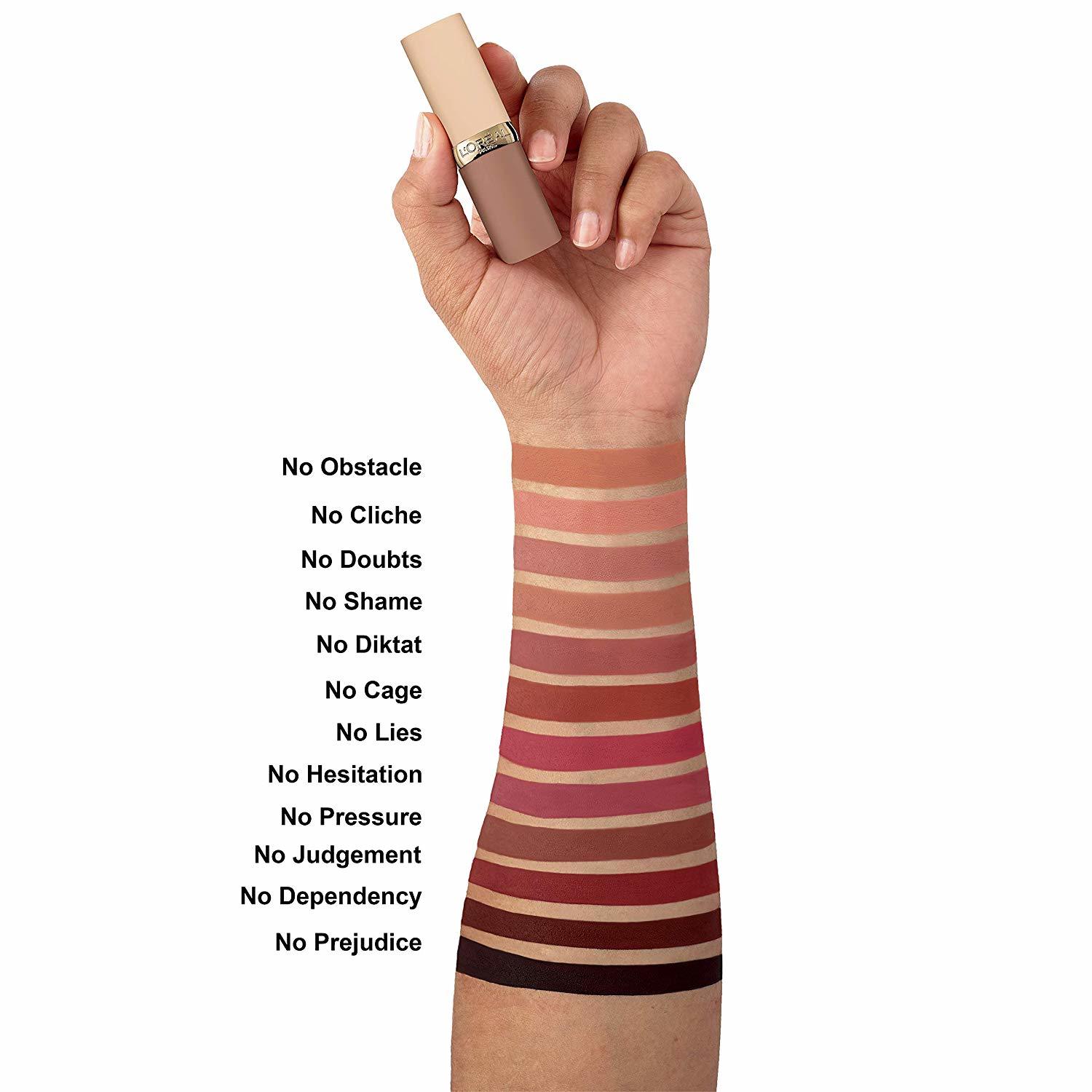Social L'Oréal Paris Color Riche Free The Nudes No Obstacle Pintalabios Pintalabios Mate