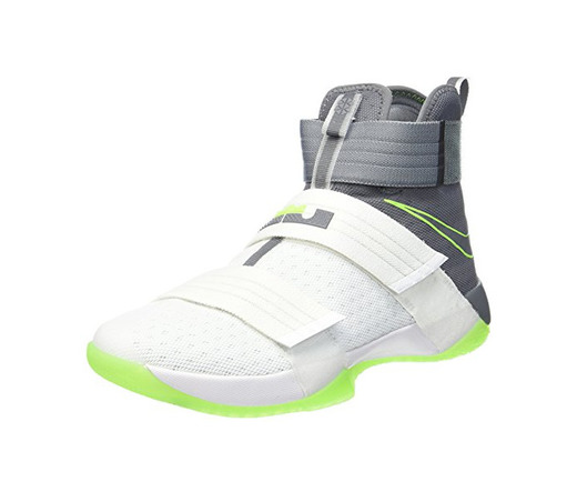 Nike Lebron Soldier 10 SFG, Zapatillas de Baloncesto para Hombre, Blanco
