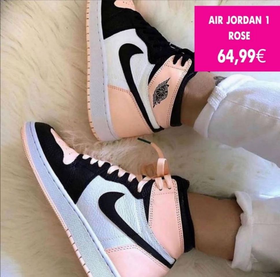 Moda Nike air Jordan 1 rose 